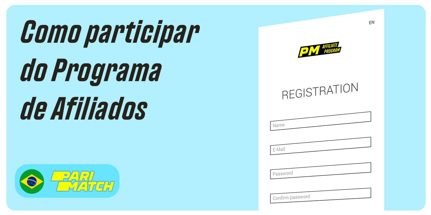 Como participar do Programa de Afiliados Parimatch