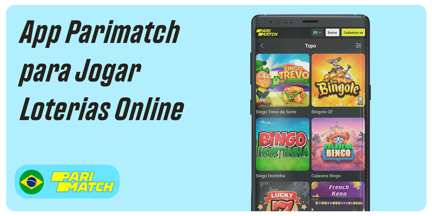 App Parimatch para Jogar Loterias Online